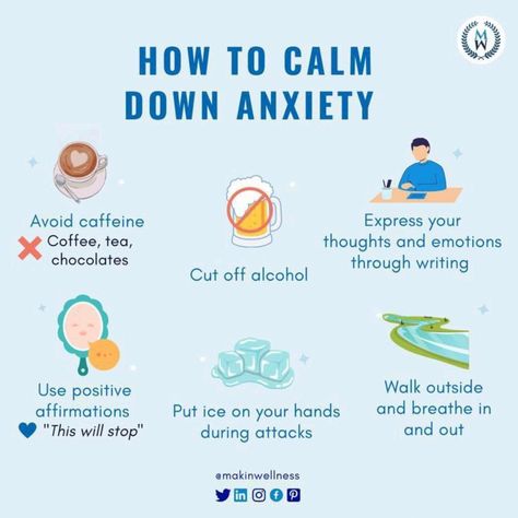 How To Calm Down, Mental Health Facts, Licensed Therapist, Writing Therapy, Mental Health Support, Mental And Emotional Health, Self Care Activities, Mental Health Matters, Calm Down