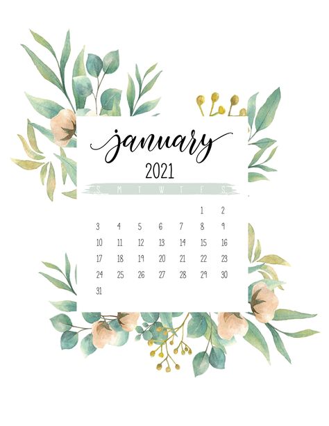 Free January 2021 Botanical Calendar #Calendarsdiy #Calendarsprintables #Calendar #Calendarideas #Calendarprintables #Calendar2021 #Calendars2021freeprintables #Calendarsforkids #Calendars2021 Inspirational Quotes Calendar, Botanical Calendar, Kertas Vintage, World Of Printables, Framed Calendar, Kalender Design, Cool Calendars, January Calendar, طابع بريدي