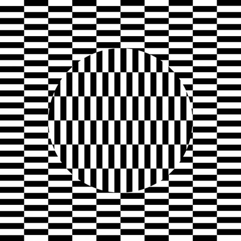 Illusions Mind, Image Illusion, Illusion Kunst, Op Art Lessons, Opt Art, Illusion Drawings, Cool Optical Illusions, Visual Illusion, Art Optical