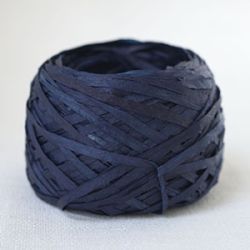 Paper Exploration, Paper Yarn, Innovative Materials, Indigo Linen, Color Board, Mood Indigo, Materials Science, Blue Dye, Thread & Yarn