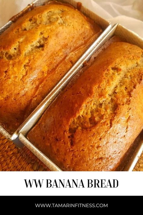 Weight Watchers Banana Bread Ww Banana Bread Recipe, Weight Watchers Banana Muffins, Weight Watchers Beef Stew, Weight Watchers Banana Bread, Low Calorie Banana Bread, Recipe For Banana Bread, Healthy Banana Recipes, Weight Watchers Meals Dinner, Recipes Using Bananas