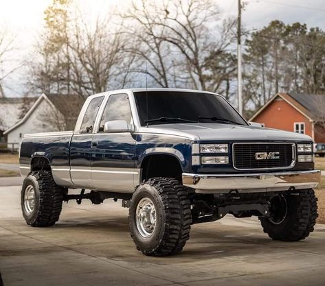 Lifted Obs Chevy, Obs Chevy Lifted, Obs Chevy, Obs Truck, Chevy Diesel Trucks, Chevy Trucks Silverado, Trucks Lifted Diesel, Custom Chevy Trucks, Classic Ford Trucks