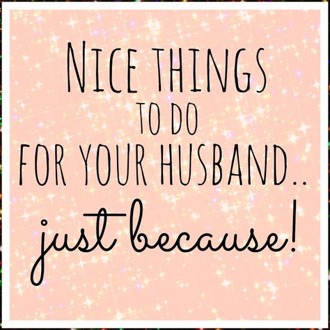 Nice things to do for your husband ... Just because! 5 Senses Gift For Boyfriend, Valentijnsdag Diy, Diy Gifts For Christmas, Joululahjat Diy, Selamat Hari Valentine, Hadiah Valentine, Favorite Friend, Marriage Ideas, I Love My Hubby