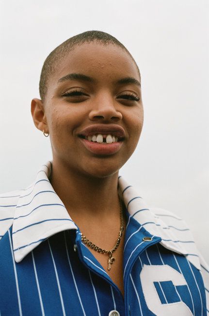 Slick Woods, Yeezy Season 4, Black Supermodels, Gap Teeth, Yeezy Season, Bald Hair, Golf Wang, Killing It, Dreadlock Hairstyles