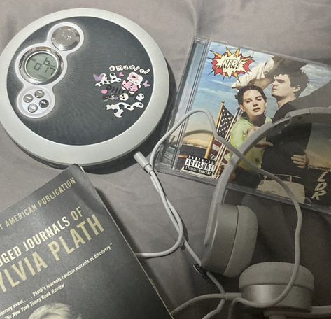 Cd Player Portable, Portable Cd Player Aesthetic, Cd Player Aesthetic, Lana Del Rey Cd, Be My Mistake, Emo Sweater, Cd Burning, Witch Hunting, Two Faced Makeup