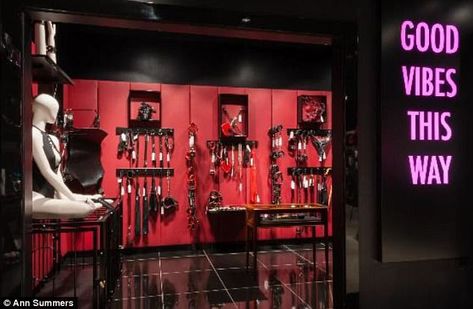 Ann Summers unveils a Fifty Shades-inspired Red Room | Daily Mail Online Pleasure Room Aesthetic, Red Room Ideas 50 Shades Of Grey, Fifty Shades Darker Playroom, Red Room 50 Shades Diy, Adult Toy Room, Red Room Aesthetic, Red Playroom, Red Room 50 Shades, Gray Playroom