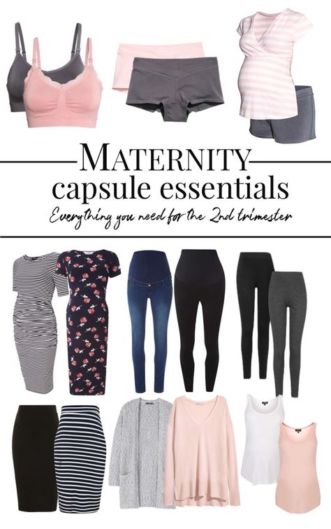 Maternity essentials: everything you need for a maternity capsule wardrobe Maternity Wardrobe Essentials, Maternity Capsule Wardrobe, Maternity Essentials, Maternity Wardrobe, Pregnancy Essentials, Mode Hippie, Cute Maternity Outfits, Stylish Maternity Outfits, Maternity Outfits