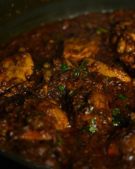 Chicken Bhuna Masala | Chef Ajay Kumar | What sets Chicken Bhuna Masala apart is the bhuna (or "roasted") cooking technique, where the spices and chicken are gently fried in oil until they... | By Swadish | Facebook Chicken Stuffed Peppers, Indian Dishes, Cooking Techniques, Asian Recipes, Chicken Recipes, Chef, Dinner Recipes, Cooking Recipes, Chicken