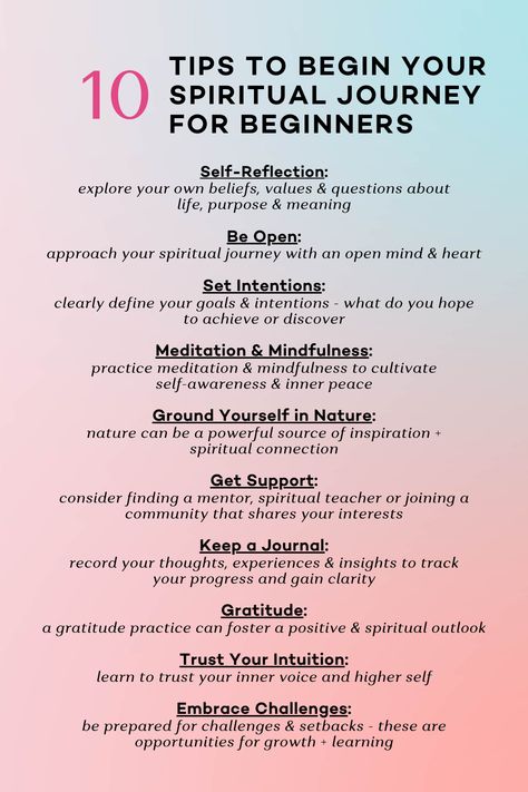 Here are 10 transformative tips to help you begin your spiritual journey and find the right spiritual path for you! As you start doing the inner work, especially from a spiritual understanding, your personality begins to evolve into your true & authentic higher self. Remember to give yourself extra compassion as you do this work. Follow me on Instagram - @sarah_hagstrom - for more on inner work, healing, self-love, + confidently achieving your dreams. #innerwork #spirituality #spiritualawakening Journey Prompts, Raising Vibration, Spiritual Creativity, Spiritual Understanding, Psychic Development Learning, Healing Coach, Soul Growth, Inner Work, Spiritual Business