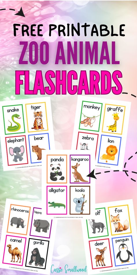 zoo animal flashcards free printable pdf Zoo Animals Printables Free, Animal Flash Cards Printable, Free Printable Animal Pictures, Zoo Animal Flashcards Free Printable, Animal Flashcards Printable Free, Zoo Animals Flashcards, Animal Names For Kids, Animals Flashcards For Kids, Printable Animal Pictures