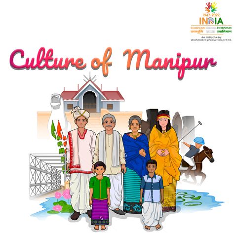 One of the seven sister states of India, Manipur literally means “A Jeweled land”. #swabhoomihamaraswabhiman #indianculture #india #CultureOfManipur #instagram #lifestyles #religions #Manipur Culture Of Different States Of India, Manipur India Aesthetic, Manipur Culture Drawing, Manipur Culture, Manipur State, Wall Magazine, Culture Drawing, Science Exhibition, Female Illustration