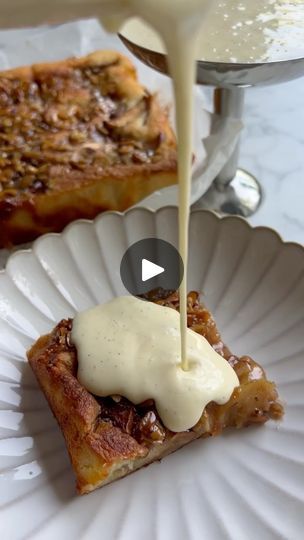 79K views · 4.3K reactions | Moist apple cake with marzipan, cinnamon, sticky nut caramel filling and vanilla sauce🍎🔥 Perfect autumn cake! Go get the easy and delicious recipe on my blog - link in bio #æblekage #vaniljesauce | Frederikke Wærens - Food & Cake inspiration | Earth, Wind & Fire · September Moist Apple Cake, Autumn Cake, Apple Pie Cake, Caramel Filling, Holiday Appetizers Recipes, Vanilla Sauce, Roll Recipes, Crescent Roll Recipes, Appetizers Recipes