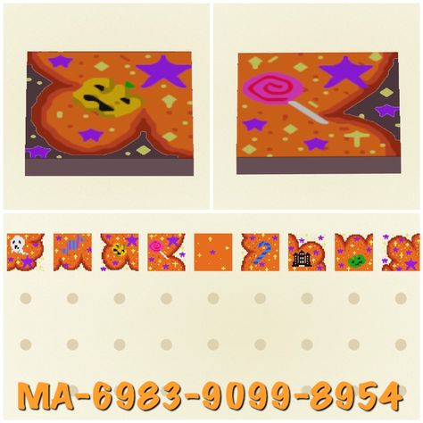 Acnh Kidcore Halloween, Halloween Acnh, Acnh Kawaii, Acnh Halloween, Acnh Kidcore, Acnh Patterns, Pastel Halloween, Spooky Town, Animal Crossing Villagers