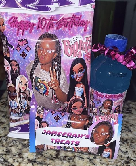 Bratz Vs Barbie, Bratz Accessories, Birthday Soiree, Happy 10th Birthday, Birthday Party For Teens, Front Lace Wigs Human Hair, 10th Birthday, Kids Birthday Party, Lace Wigs