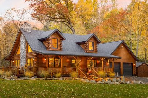 Log Cabin Flooring, Lindal Cedar Homes, Gable Window, Log Cabin Plans, House Outside, Log Cabin Floor Plans, Log Home Floor Plans, Cabin Floor, Cedar Homes