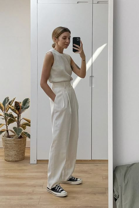 Outfit Minimalista, Estilo Hippy, Minimalist Fashion Women, Overalls Outfit, Stil Boho, Work Fits, 가을 패션, Fashion 2020, Looks Style