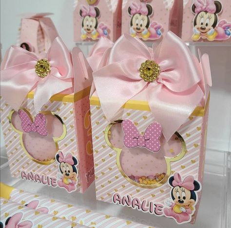 Minnie Mouse Party Favor Boxes, Minnie Mouse Favor Boxes, Minie Mouse Party, Daisy Duck Party, Minnie Mouse Party Favor, Minnie Mouse Tutu Dress, Minnie Mouse Birthday Party Decorations, Minnie Mouse Tutu, Minnie Mouse Birthday Cakes