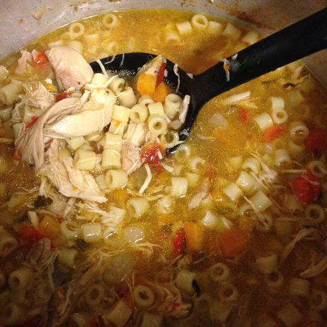 Carrabas Copycat, Sicilian Chicken Soup, Sicilian Chicken, Spicy Chicken Soup, Italian Grill, Recipe For One, Main Food, Italian Foods, Ethnic Food