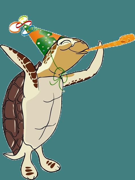 Happy Birthday Turtle, Turtle Pictures, Sea Turtle Pictures, Free Clipart Downloads, Turtle Birthday Parties, Happy Birthday Illustration, Save The Sea Turtles, Turtle Stuff, Cartoon Turtle