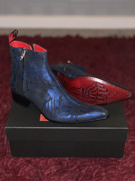 Royal Boots, Jeffery West, Custom Cowboy Boots, Black Leather Cowboy Boots, Mens Dress Boots, Mens Boots Fashion, Dress Boots, Man Fashion, Mens Fashion Classy