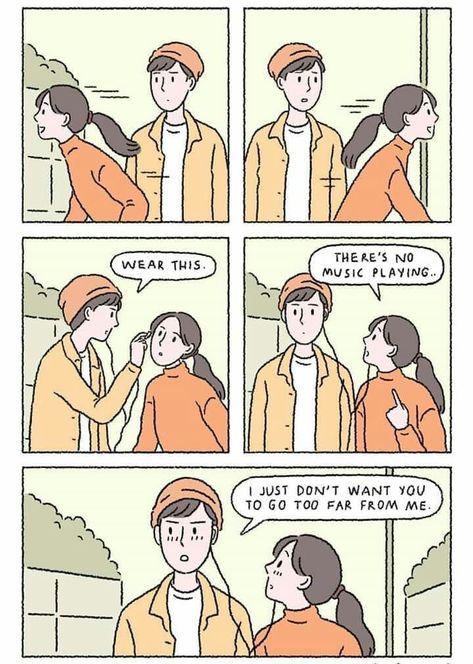 Love Story Comics, Sundae Kids, Couple Comics, Relationship Comics, Love Cartoon Couple, Cute Couple Comics, Couples Comics, Comics Love, Love Cartoons