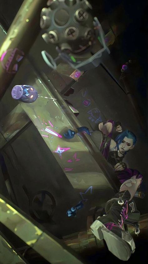 Jinx Aesthetic Wallpaper, Jinx Aesthetic, League Of Legends Poster, Next Wallpaper, Jinx Cosplay, Arcane Jinx, Legend Games, Jinx League Of Legends, League Of Legends Characters