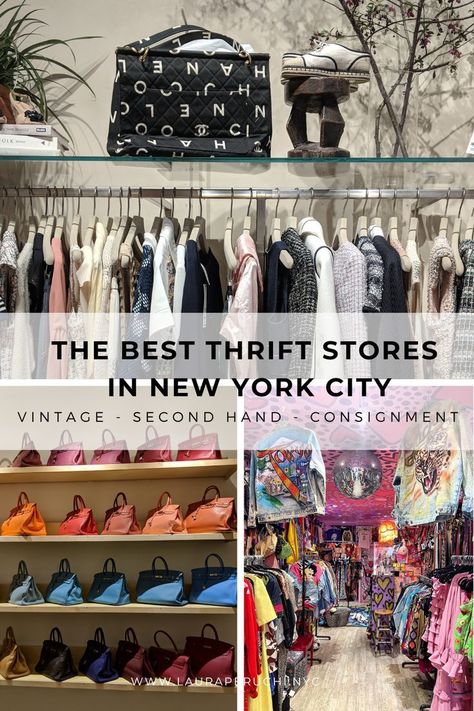 New York City Vintage, Best Thrift Stores, Stores In New York, Nyc Guide, Reuse Recycle, Future Travel, New York Travel, Thrift Stores, Vintage Store