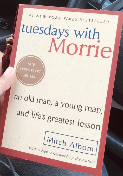 Tuesdays With Morrie, Do It For Me, Mitch Albom, Unread Books, Top Books To Read, Top Books, Romance Movies, 25th Anniversary, About Love