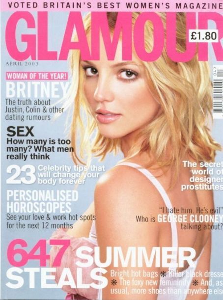 Britney Spears (date) [04/01/03 issue] #Glamour #UK Britney Spears Magazine, Glamour Magazine Cover, 2000s Posters, Jd And Veronica, 2000s Magazines, Vogue Photography, Childhood Memories 80s, Y2k Posters, Glamour Uk