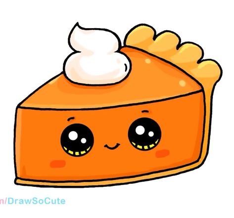 Kawaii cake Doodles Kawaii, Pie Drawing, Kawaii Girl Drawings, Images Kawaii, Cartoon Cake, Kawaii Illustration, Cute Food Drawings, Cute Animal Drawings Kawaii, Cute Kawaii Drawings