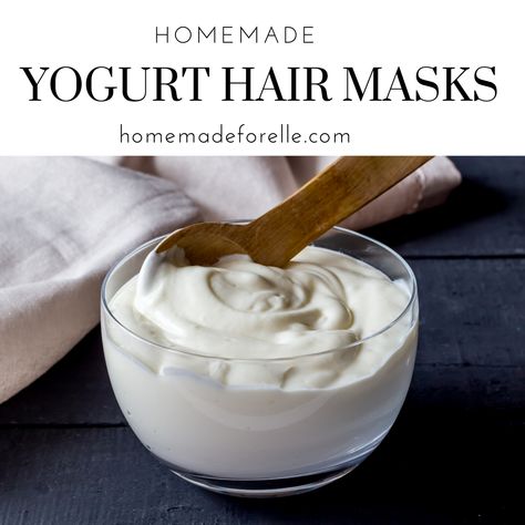 Yogurt For Hair, Hair Mask At Home, Yogurt Hair Mask, Hair Mask For Dandruff, Diy Yogurt, Yogurt Mask, Egg Hair Mask, Honey Hair Mask, Hair Mask Diy