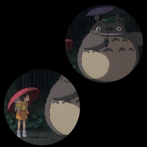 My Neighbor Totoro Matching Pfp, Ghibli Profile Picture, Ghibli Pfp, Couple Ava, Ghibli My Neighbor Totoro, Wallpaper Matching, Pfp Matching, 8 Bits, Pfp Ideas