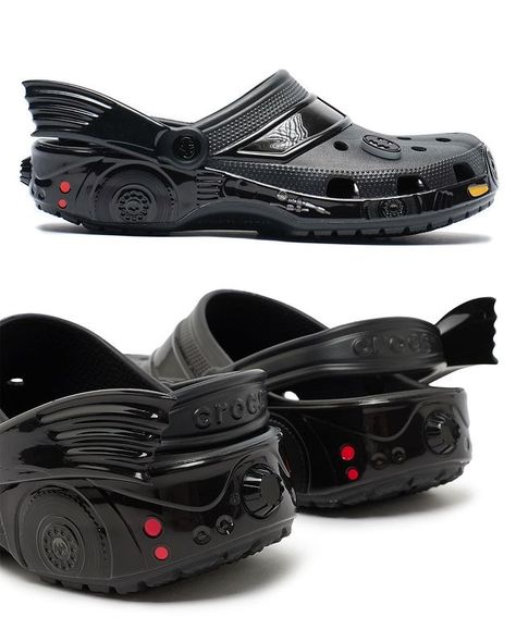 Cop o'Clock | Official look at the upcoming Batman x Crocs Classic Clog “Batmobile” releasing in September for $70🦇 - Cop🔥 or drop🚮 | Instagram Batman Crocs, Crocs Outfit, Crocs Clog, Crocs Classic Clogs, Clog Slippers, Cute Sneakers, Shoe Inspo, O Clock, Me Too Shoes