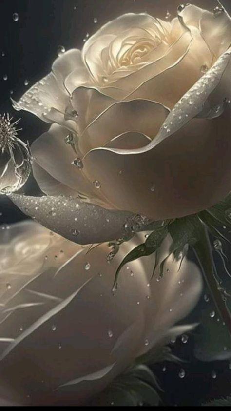 Rose Flower Wallpaper, Love Wallpaper Backgrounds, Beautiful Flowers Photos, Lovely Flowers Wallpaper, Art Animation, Art Animals, Animals Art, Flower Art Images, Art Idea