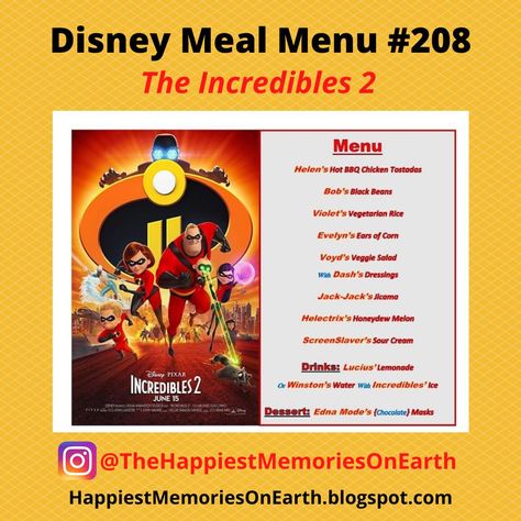 Movie Themed Dinner, Disney Movie Themed Dinner, Disney Nights, Movie Treats, Movie Meals, Disney Meals, Family Movie Night Themes, Disney Movie Night Menu, Disney Themed Movie Night