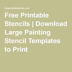 Easy Stencil Patterns, Diy Stencil Patterns, Free Printable Stencils, Free Stencils Printables Templates, Stencils Printables Templates, Top Free Fonts, Printable Stencils, Free Stencil Maker, Stencil Patterns Templates