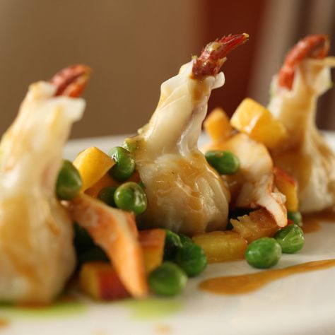 Lobster Dumpling Lobster Dumplings, David Burke, Dumpling Recipe, Asian Flavors, Dim Sum, Favorite Kitchen, Asian Cooking, Dumplings, Eggs Benedict