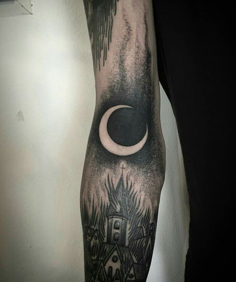 Negative Tattoo, Blue Moon Tattoo, Acab Tattoo, Armpit Tattoo, Neotraditional Tattoo, Web Tattoo, Blackout Tattoo, Witch Tattoo, Forest Tattoos