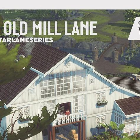 Kaastar on Instagram: "New speedbuild on YouTube! ‘The Old Mill Lane’ (Outside) Now on the gallery! Lot size: 50x40 Beds/Baths: 2 (4 sims) / 2 Location: Henford-on-Bagley Price: $150.888 No CC used! Remember bb.moveobjects before placing lot! #kaastarlaneseries #kaastarcasseries Gallery-ID: Kaastar #ea #simsgallery #thesims #thesims4 #nocustomcontent #villa #modern #newbuild #sims4nocc #allexpansionpacks #kaastar #letsbuild #sims4house #simstagram #kaastar #kaastar_gaming #showusyourbuilds #sims4build #moschinostuffpack #sims4ecolifestyle #cottageliving #tinyliving #ecolifestyle #sims4gettogether #sulani #getfamous #somesimlishbuild #sccregram @simscreatorscommunity #SimTimes" Sims 4 Get Together, Villa Modern, Eco Lifestyle, Sims 4 Build, Cottage Living, The Sims4, Tiny Living, Sims 2, New Builds