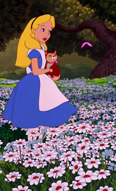 ALICE IN WONDERLAND - DISNEY Disney Viejo, Iphone Wallpaper Disney, Alice In Wonderland 1951, Alice In Wonderland Aesthetic, Alice In Wonderland Disney, Foto Disney, 디즈니 캐릭터, Wallpaper Disney, Arte Disney