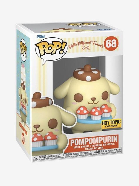 Funko Pop! Hello Kitty And Friends Pompompurin #68 Hot Topic Exclusive Игрушки Funko Pop, Funko Pop Dolls, Funk Pop, Charmmy Kitty, Funko Pop Collection, Pop Dolls, Hello Kitty And Friends, Pop Collection, Friends Set