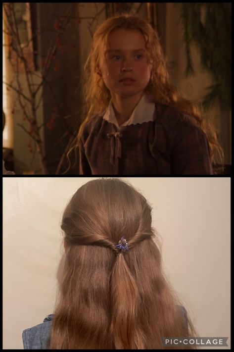 The tutorial for this hairstyle is in my profile! #bethmarch #littlewomenicon #littlewomen #louisamayalcott #hairtutorials Little Women Hairstyles, Beth Little Women, Beth March, Easy Hairdos, Red Herring, Little Women, Ginger Hair, Women Hairstyles, My Profile