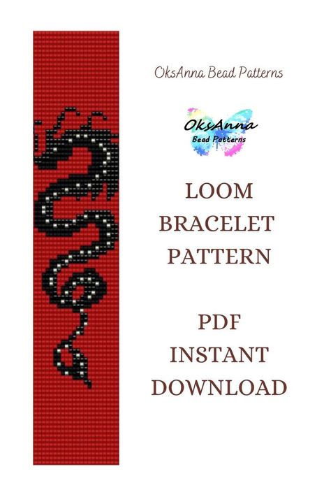 Bead Graph Paper, Miyuki Pattern, Beaded Hat Bands, Hand Beaded Bag, Bead Loom Designs, Beadwork Bracelet, Bead Loom Pattern, Loom Bracelet Patterns, Loom Bracelet