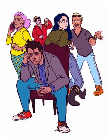 Bojack Horseman As Human, Human Bojack Horseman, Human Bojack Horseman Fanart, Bojack Horseman Todd Chavez, Princess Carolyn Bojack, Bojack Horseman Human, Todd Chavez, Mr Peanutbutter, Princess Carolyn