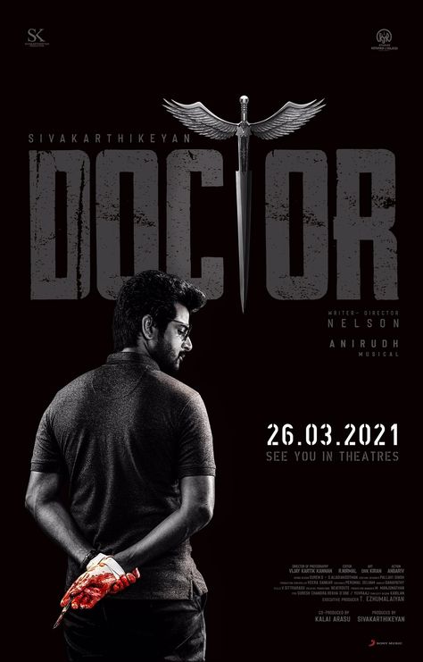 #Sivakarthikeyan's #DOCTOR in Theatres From 26th March 2021 👌🎉 #PriyankaMohan ❤ #Anirudh Musical 🎵 #NelsonDilipkumar Film 🎥 #DOCTORfromMarch26 Posters Reference, Sivakarthikeyan Wallpapers, Doctor Images, Anirudh Ravichander, Movies Box, Cinema Posters, Tablet Computer, Movie Poster Art, It Movie Cast