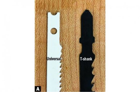 Blade selection makes a big difference in the performance and cut quality of any jigsaw. Follow these tips for selecting the right blade for any job. Woodworking Jigsaw, Insulation Sheets, Jigsaw Blades, Teeth Shape, Beginner Woodworking Projects, Foam Insulation, Photo B, Wood Working For Beginners, High Speed Steel