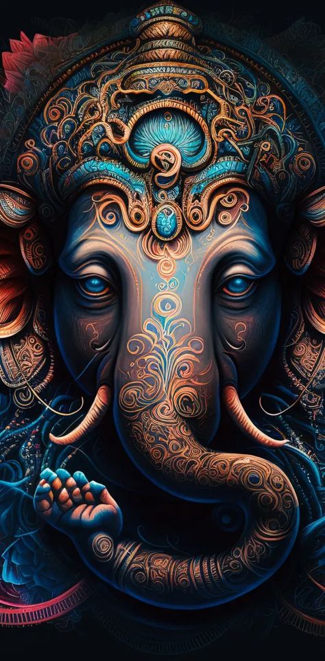 Lord Ganesh Wallpaper, Ganesh Ji Photo, Jay Ganesh, Ganesha Art Illustration, Ganpati Photo Hd, Lord Buddha Wallpapers, Lucky Wallpaper, Pictures Of Shiva, Baby Ganesha