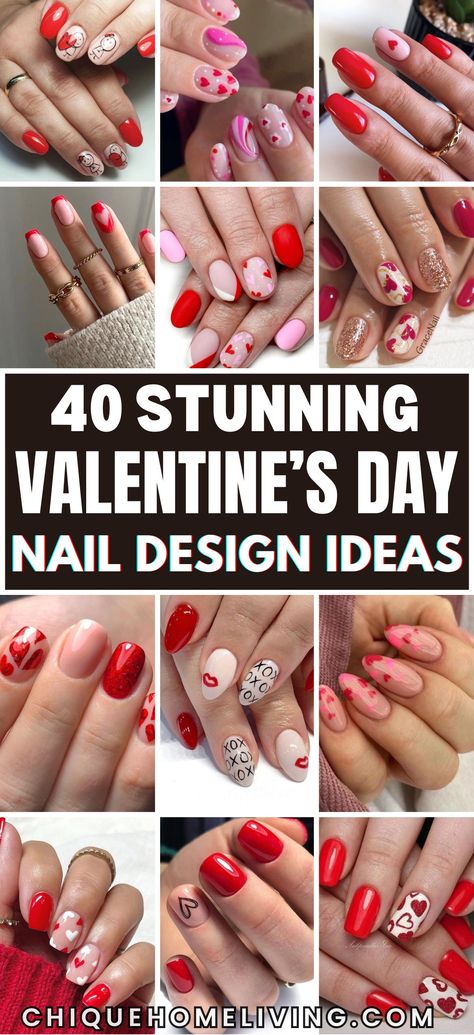 Looking for the perfect Valentine’s Day manicure that’s both stylish and practical? 💅 Check out these 40 Short Valentine’s Day Nail Ideas for Effortless Elegance! From minimalist hearts and soft pink ombré to classic red tips and subtle glitter accents, these designs are perfect for short nails and easy to maintain. Whether you prefer bold romantic reds or understated neutrals, there’s a look for every vibe. Valentines Hard Gel Nails, Coffin Nail Valentine Designs, Mail Designs Valentines Day, Valentines Nail Designs Short, Sparkly Valentines Nails Pink Glitter, Cute Nail Ideas Valentines Day, Pastel Pink Valentines Nails Designs, Cute V Day Nails, Short Nails Feb 2024