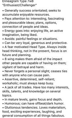 Enneagram 7w8 Enneagram 7w8, 7 Enneagram, Type 7 Enneagram, Enneagram 7, Keep On Keepin On, Enneagram 2, Enfp T, Character Personality, Enneagram Types