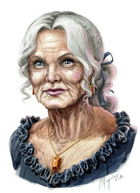 Old Woman - Pathfinder PFRPG DND D&D d20 fantasy Heroic Fantasy, Female Character Inspiration, Fantasy Portraits, Call Of Cthulhu, Dungeons And Dragons Characters, Female Human, Warhammer Fantasy, Fantasy Rpg, Cthulhu